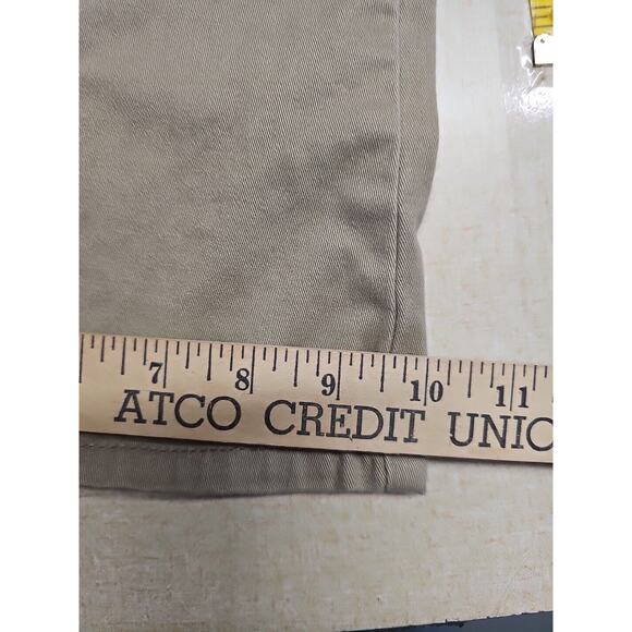 Union Bay Pants Womens Sz 13 Khaki Baggy Vtg Y2K Skater Grunge Wide Leg - Picture 9 of 9